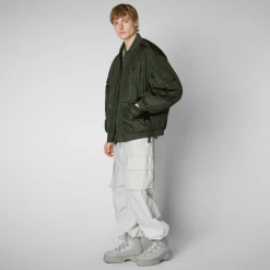 Femme/Homme Save The Duck Blouson Aviateur Unisexe Usher