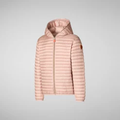 Enfant Save The Duck Doudone à Capuche Rosy Pour Fille