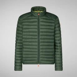 Homme Save The Duck Doudone Alexander Animal-free Thyme Green Pour Homme