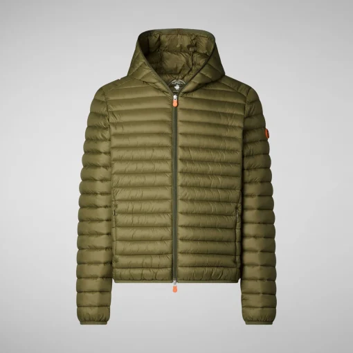 Homme Save The Duck Doudoune à Capuche Donald Animal-free Pour Homme