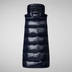 Femme Save The Duck Gilet à Capuche Iria Pour Femme