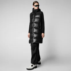 Femme Save The Duck Gilet à Capuche Iria Pour Femme