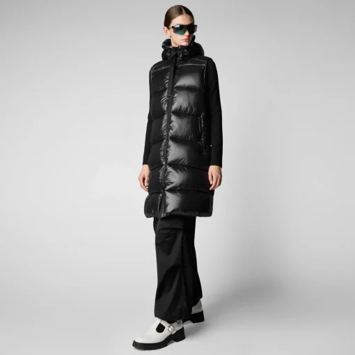 Femme Save The Duck Gilet à Capuche Iria Pour Femme