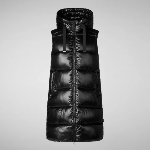 Femme Save The Duck Gilet à Capuche Iria Pour Femme