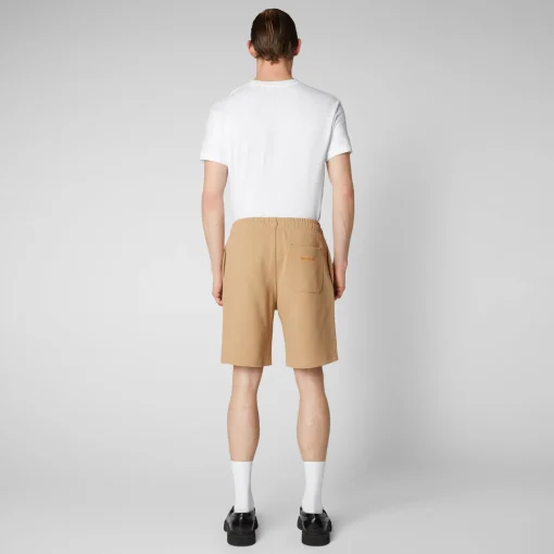 Homme Save The Duck Pantalon Rayun Biscuit Beige Pour Homme