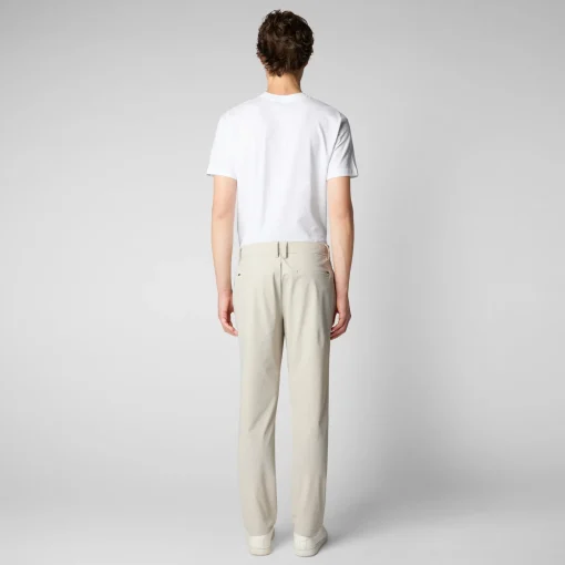 Homme Save The Duck Pantalon Steve Gris Brouillag Pour Homme