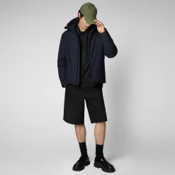 Homme Save The Duck Parka à Capuche Sabal Pour Homme