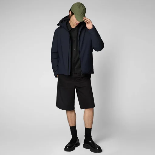 Homme Save The Duck Parka à Capuche Sabal Pour Homme