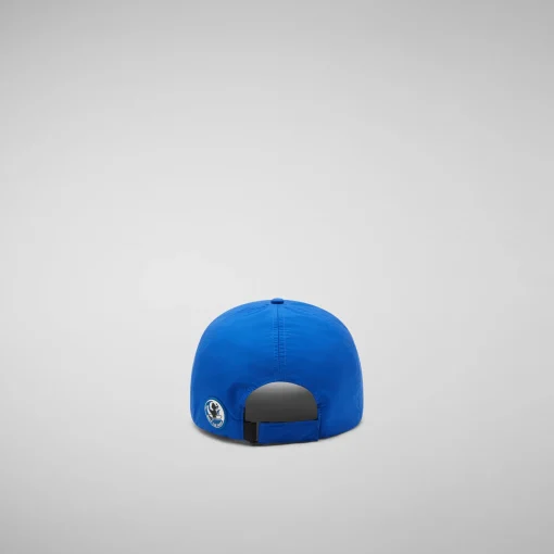Femme/Homme Save The Duck Unisex Baseball Cap Cleber Bleu Cybernétique
