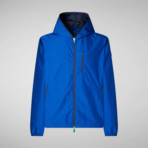 Homme Save The Duck Veste David Bleu Cybernétique Pour Homme