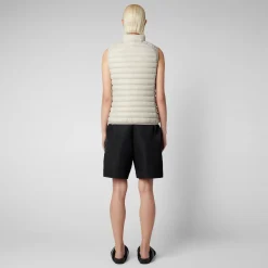 Femme Save The Duck Veste Sans Manches Aria Pour Femme