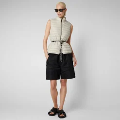 Femme Save The Duck Veste Sans Manches Aria Pour Femme