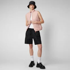Femme Save The Duck Veste Sans Manches Charlotte Pour Femme