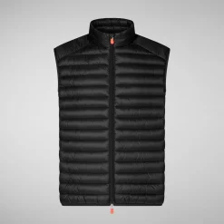 Homme Save The Duck Veste Sans Manches Matelassée Adam Pour Homme