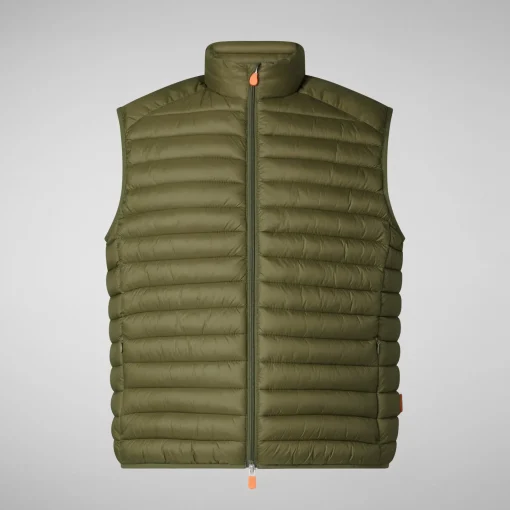 Homme Save The Duck Veste Sans Manches Matelassée Adam Pour Homme