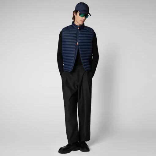 Homme Save The Duck Veste Sans Manches Matelassée Adam Pour Homme
