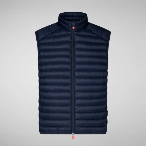 Homme Save The Duck Veste Sans Manches Matelassée Adam Pour Homme