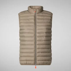 Femme Save The Duck Veste Sans Manches Matelassée Charlotte Pour Femme